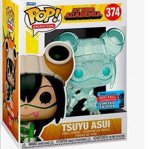 Exclusive 2021 Fall Convention Limited Edition Tsuyu Asu Funko Pop